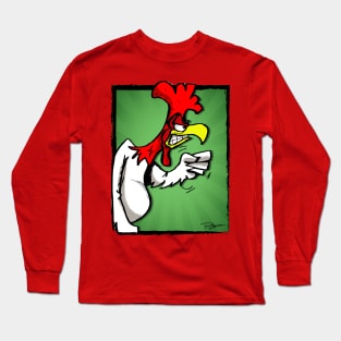 Road Rage Rooster Long Sleeve T-Shirt